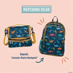 MW Wildkin - Jurassic Dinosaurs Two Compartment Lunch Bag -Creative Activities Sales wildkin jurassic dinosaurs two compartment lunch bag14110681 a03