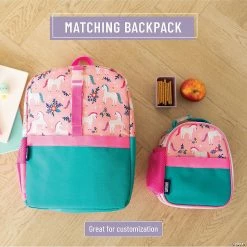 MW Wildkin: Magical Unicorns Clip-in Lunch Box -Creative Activities Sales wildkin magical unicorns clip in lunch box14110639 a03