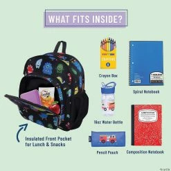 MW Wildkin - Monsters 12 Inch Backpack -Creative Activities Sales wildkin monsters 12 inch backpack14110657 a02