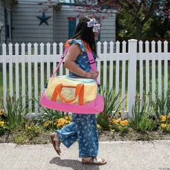 MW Wildkin Orange Shimmer Overnight Duffel Bag -Creative Activities Sales wildkin orange shimmer overnight duffel bag14114387 a04