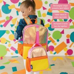 Creative Activities Sales -Creative Activities Sales wildkin orange shimmer pack it all backpack14110572 a01