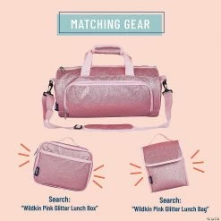 MW Wildkin Pink Glitter Dance Bag -Creative Activities Sales wildkin pink glitter dance bag14114328 a02