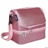 MW Wildkin - Pink Glitter Two Compartment Lunch Bag -Creative Activities Sales wildkin pink glitter two compartment lunch bag14110700