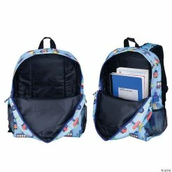 MW Wildkin: Trains, Planes & Trucks 16 Inch Backpack -Creative Activities Sales wildkin trains planes and trucks 16 inch backpack14110749 a02