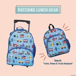 MW Wildkin: Trains, Planes & Trucks Rolling Luggage 9 MW Wildkin: Trains, Planes & Trucks Rolling Luggage -Creative Activities Sales wildkin trains planes and trucks rolling luggage14110775 a02