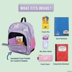 MW Wildkin: Unicorn 12 Inch Backpack -Creative Activities Sales wildkin unicorn 12 inch backpack14110662 a02