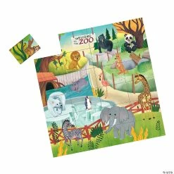MW Zoo Animal Puzzle & Match Up Game -Creative Activities Sales zoo animal puzzle and match up game14166764 a02